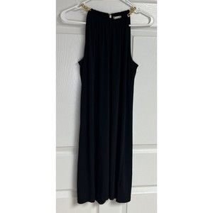 Michael Kors Black Midi Dress